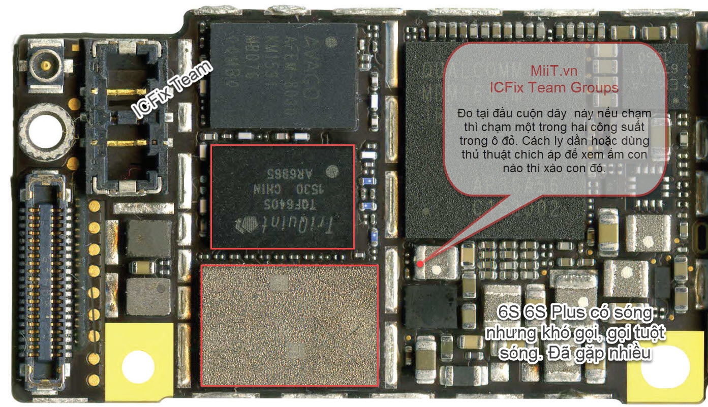 Sửa main lỗi mất sóng iPhone X giá bao nhiêu TPHCM