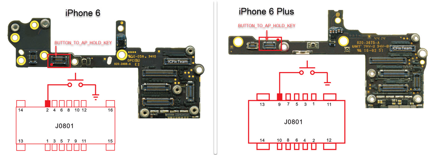 nút bấm nguồn iPhone 6 6Plus